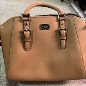 Michael Kors Camel Satchel
